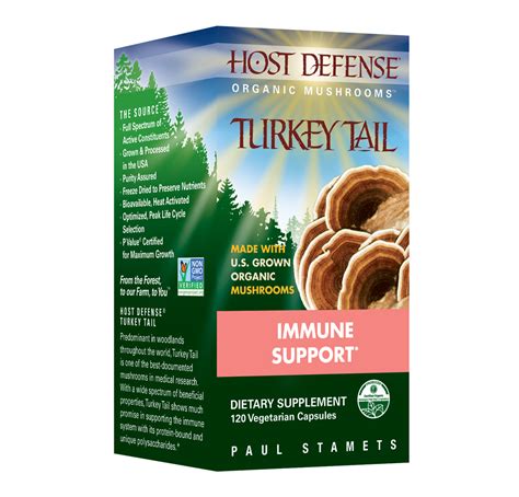 Feel Protected and Secure with Turkey Tail Host Defense!